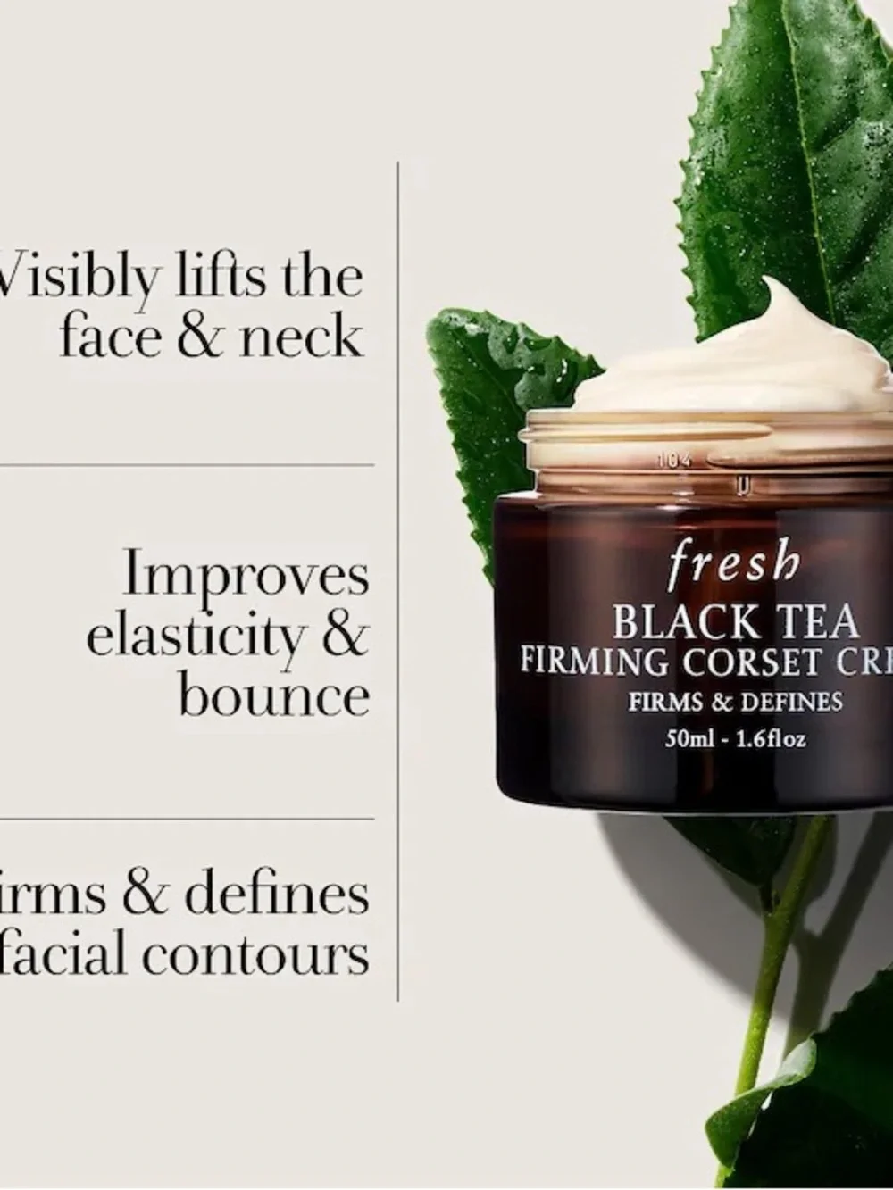 fresh Black Tea Firming Corset Cream - Brown